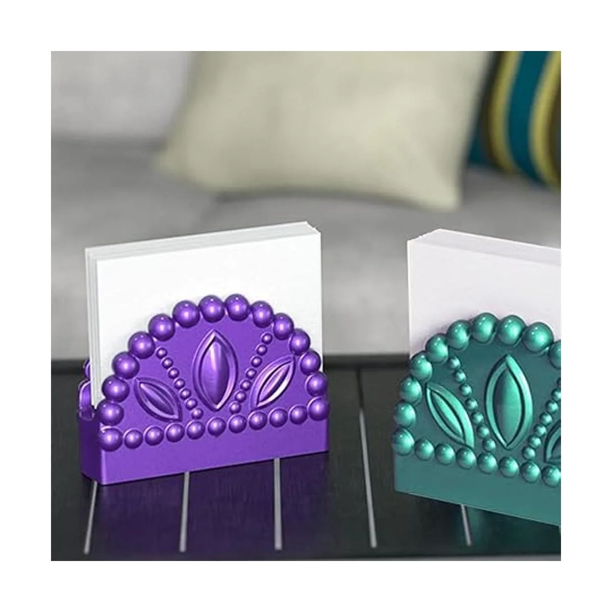 Servilletero molde de resina de silicona organizador de_5