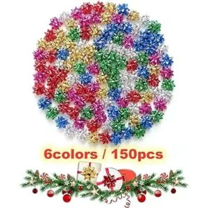 150 lazos de regalo de 1.0 in pequeños lazos_4