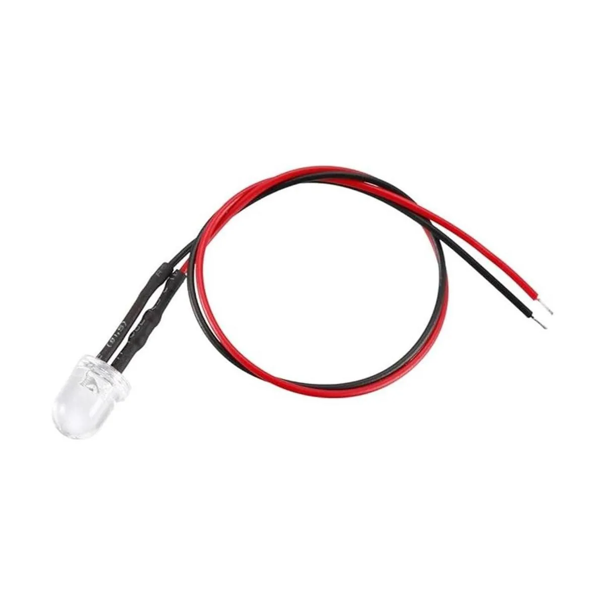 uxcell 18 piezas de 0.315 in pre cable LED blanco DC36V_3