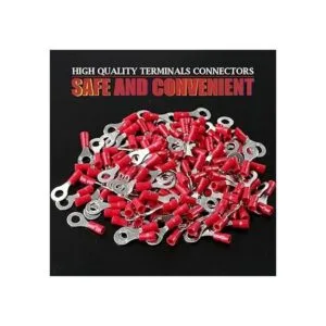 Hilitchi 100pcs 2216 calibre aislado terminales de anillo_3