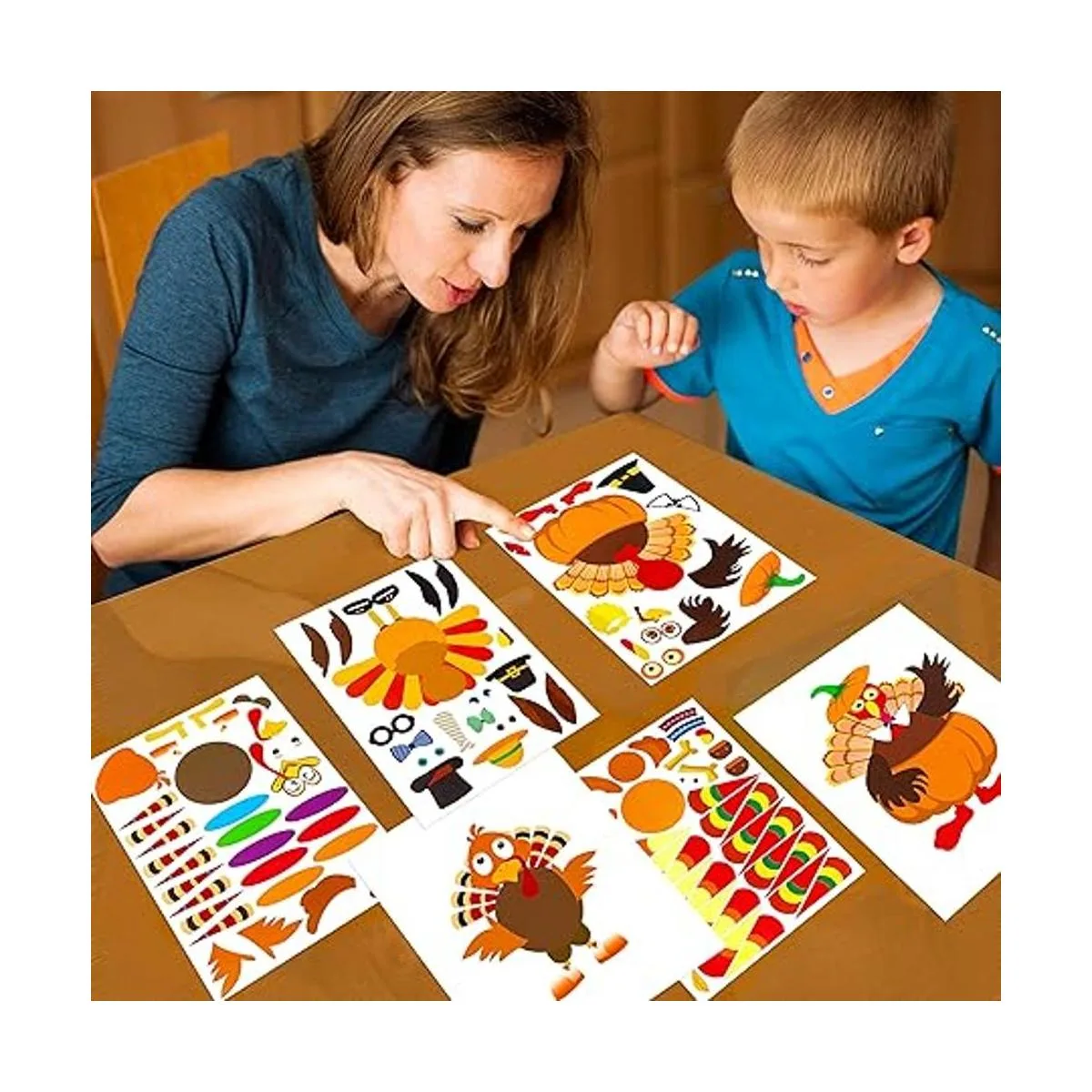 52 manualidades de Acción de Gracias para niños_2