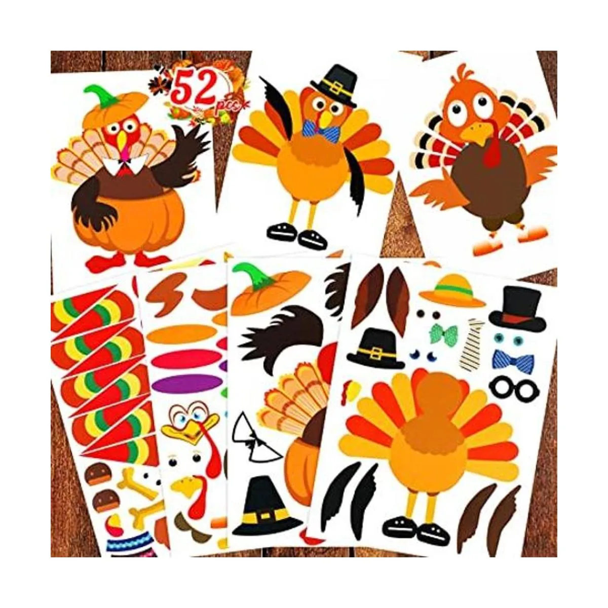 52 manualidades de Acción de Gracias para niños_1