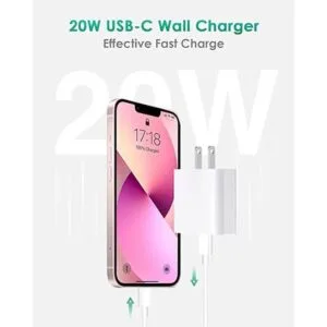 Paquete de 3 cargador USB C de 20 W para nuevo iPhone con_2