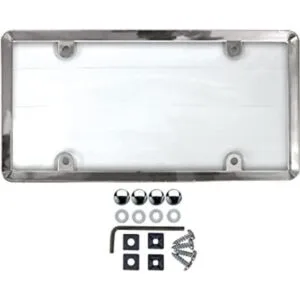 Custom Accessories 90085 marco para placa de vehículo con_1