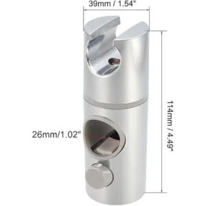 uxcell Soporte de ducha de mano para barra deslizante_2