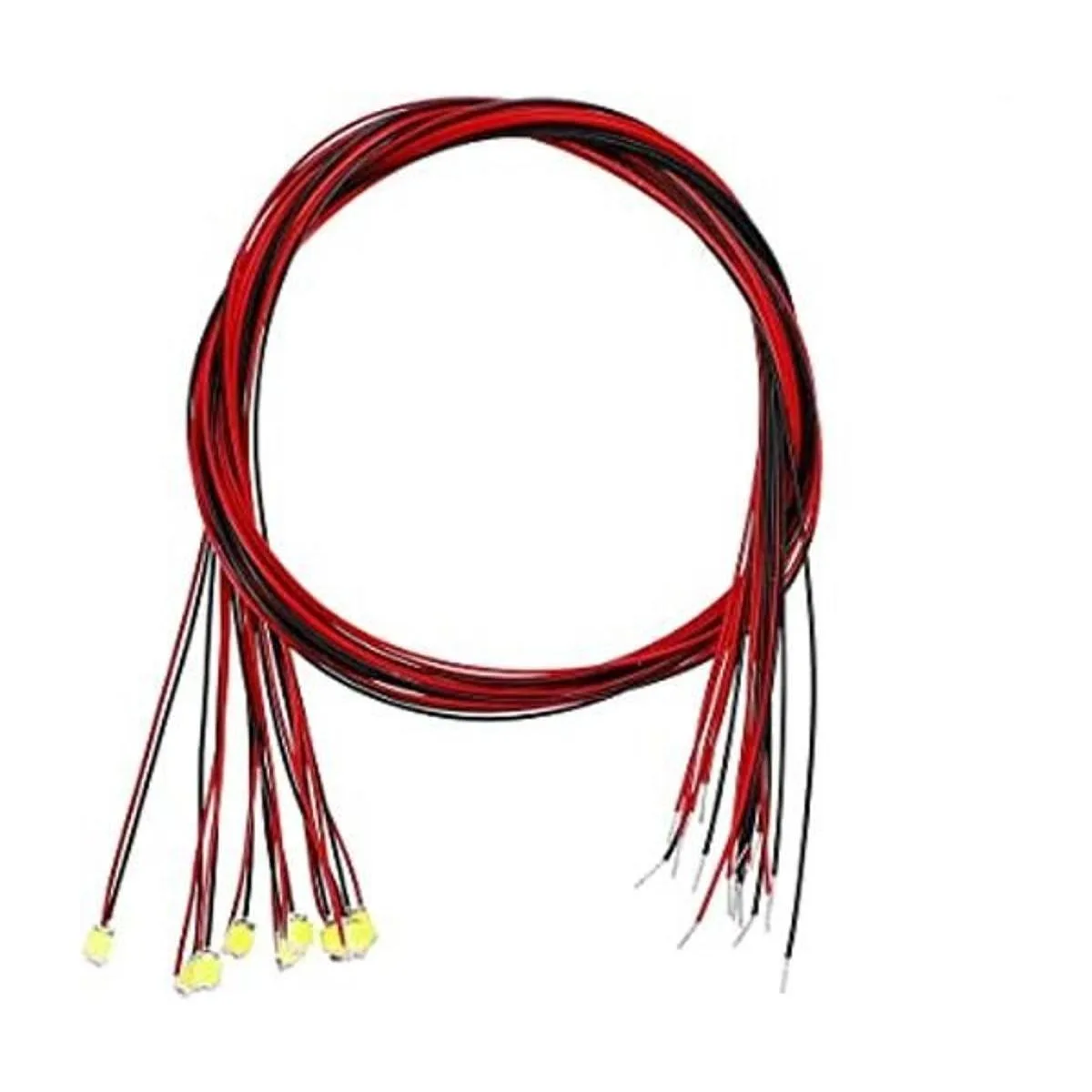 uxcell 10 unidades precableadas 0805 dispositivos montados_1