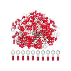 Hilitchi 100pcs 2216 calibre aislado terminales de anillo_1