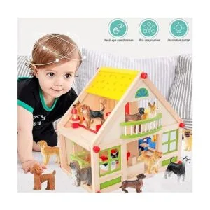 RCOMG Juego de 12 figuras de perro mini figuras realistas_3