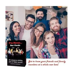 Juego de cartas de bar Ive Never el indignante juego de_2