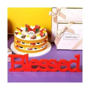 Letrero de mesa de letras bendecidas letrero de mesa de_6