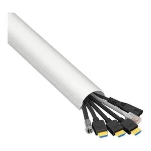 DLine Cubierta de cable de TV de 18 pulgadas de una pieza_3