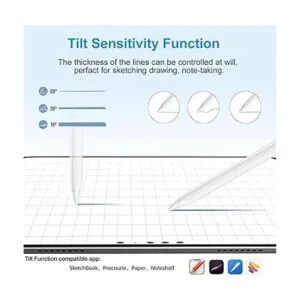 Lápiz digital para iPad con rechazo de palma interruptor_4