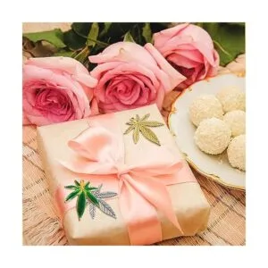 30 abalorios vintage de hojas de aleación tibetana de_7