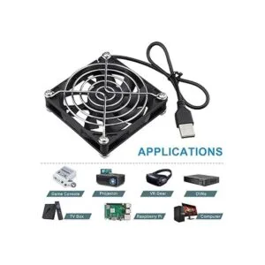 gdstime Conector USB 80 mm x 80 mm x 15 mm DC 5 V Power 3_4