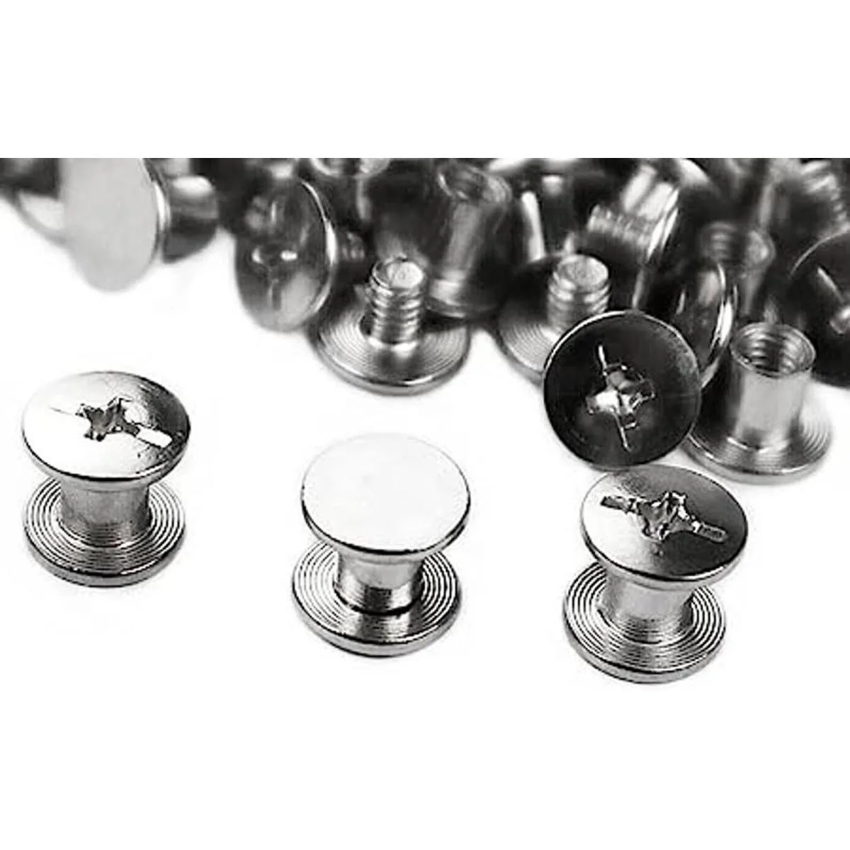 IDEALSV Remaches de cuero de acero inoxidable 304 100_1