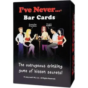 Juego de cartas de bar Ive Never el indignante juego de_1