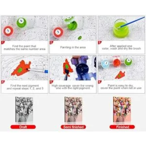 TUMOVO Pintura por números para adultos kits de pintura_3