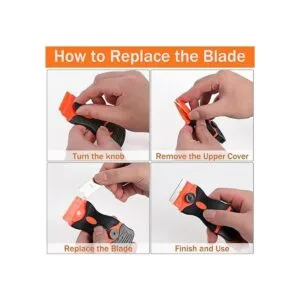 Raspador de cuchillas de afeitar paquete de 3_4