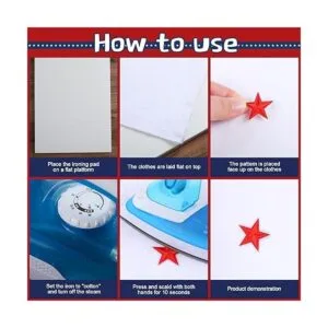 120 piezas de parches para planchar en forma de estrella_5