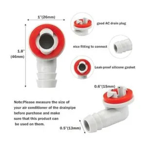 LitKiwi Kit de drenaje de aire acondicionado mejorado para_2