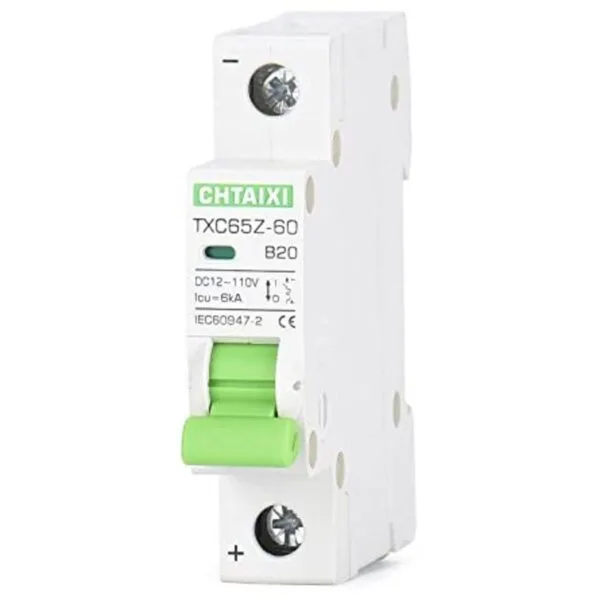 Interruptor de circuito miniatura de 12 V110 V CC_1