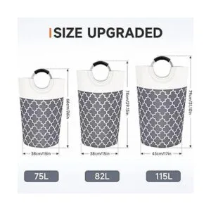 Fabspace Cesta grande de lavandería bolsa de lavandería_2