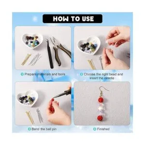 500 pines de ojo de 1.969 in para hacer joyas cabezas de_3