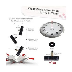 EMOON Mecanismo de movimiento de reloj de alto par con 3_4