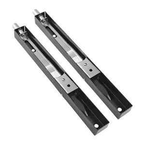 Cionyce 2 pernos de puerta empotrados 8 pulgadas de acero_4