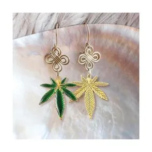 30 abalorios vintage de hojas de aleación tibetana de_5