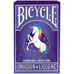 Tarjetas de juego de unicornio para bicicleta_1