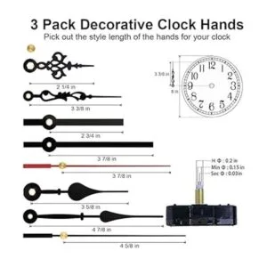 EMOON Mecanismo de movimiento de reloj de alto par con 3_3