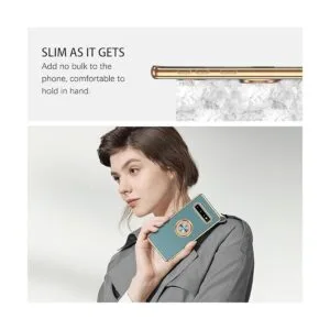 DUEDUE Funda para Samsung Galaxy S10 Plus con soporte para_2