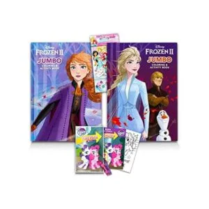 Disney Frozen Juego de 2 libros para colorear con más de_1