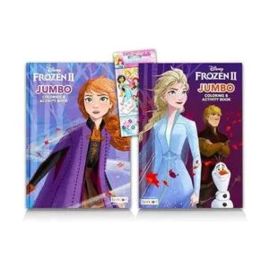 Disney Frozen Juego de 2 libros para colorear con más de_2