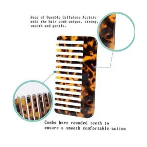 Peine desenredante para el cabello pequeño con bolsa de_4