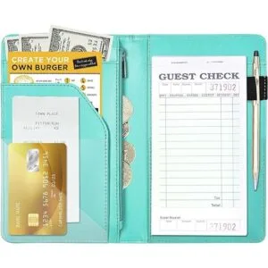 Libros de servidor para camareroscamareros con bolsillo_5