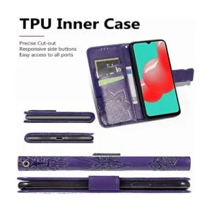 Funda tipo cartera para Samsung Galaxy A03s funda_4