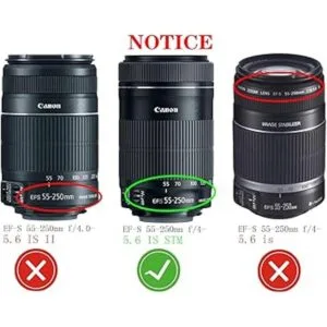 ET63 Parasol de lente para Canon EFS de 2.1659.843 in_2