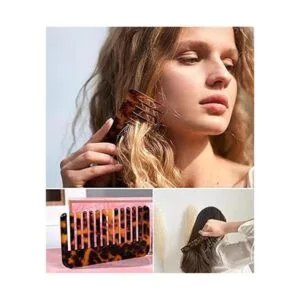 Peine desenredante para el cabello pequeño con bolsa de_5