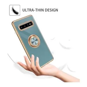 DUEDUE Funda para Samsung Galaxy S10 Plus con soporte para_5