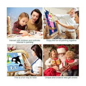 4 Pack DIY Paint by Numbers for Kids Ages 48 Paint by_5