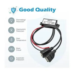Aideepen Adaptador de 12 V a USB adaptador de 12 V a USB_2