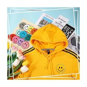 12 parches de felpilla para planchar con cara sonriente_6