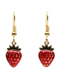 XQingmei Colgante de fresa de color para manualidades con_4