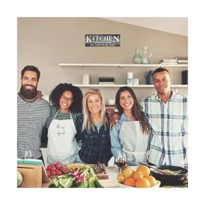 Letrero de madera de cocina el corazón del hogar_7