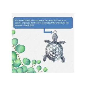 Aimoye Ganchos de cortina de ducha de tortuga marina para_4