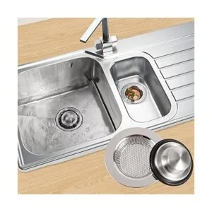 RQYEKDO Juego de 2 coladores de fregadero de cocina_7