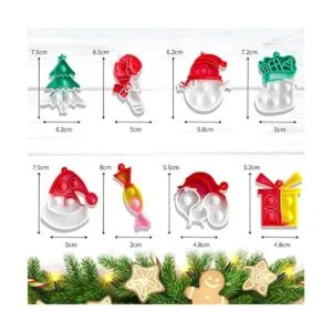32 juguetes para ansiedad de Navidad mini juguete de_3