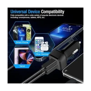 Zonlaky Cargador de coche 2 unidades cargador de coche_4